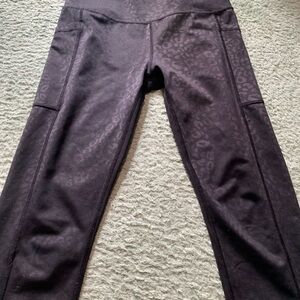 Constantly Varied Gear Black Leopard-Print Performance Leggings